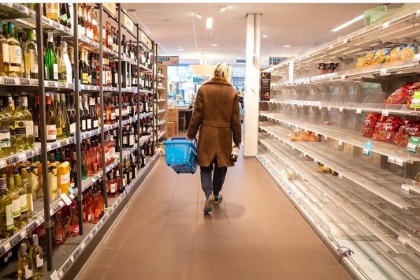 Woman In Supermarket